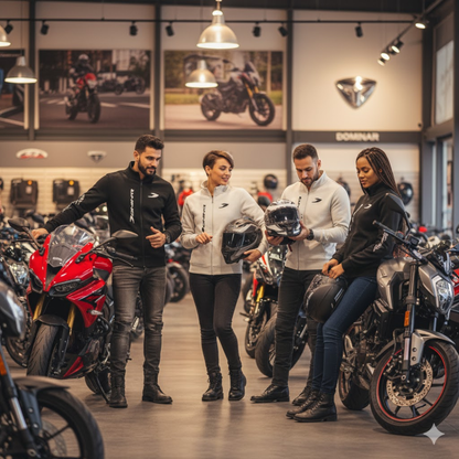 BUZO CUELLO ALTO DOMINAR ESTAMPADO