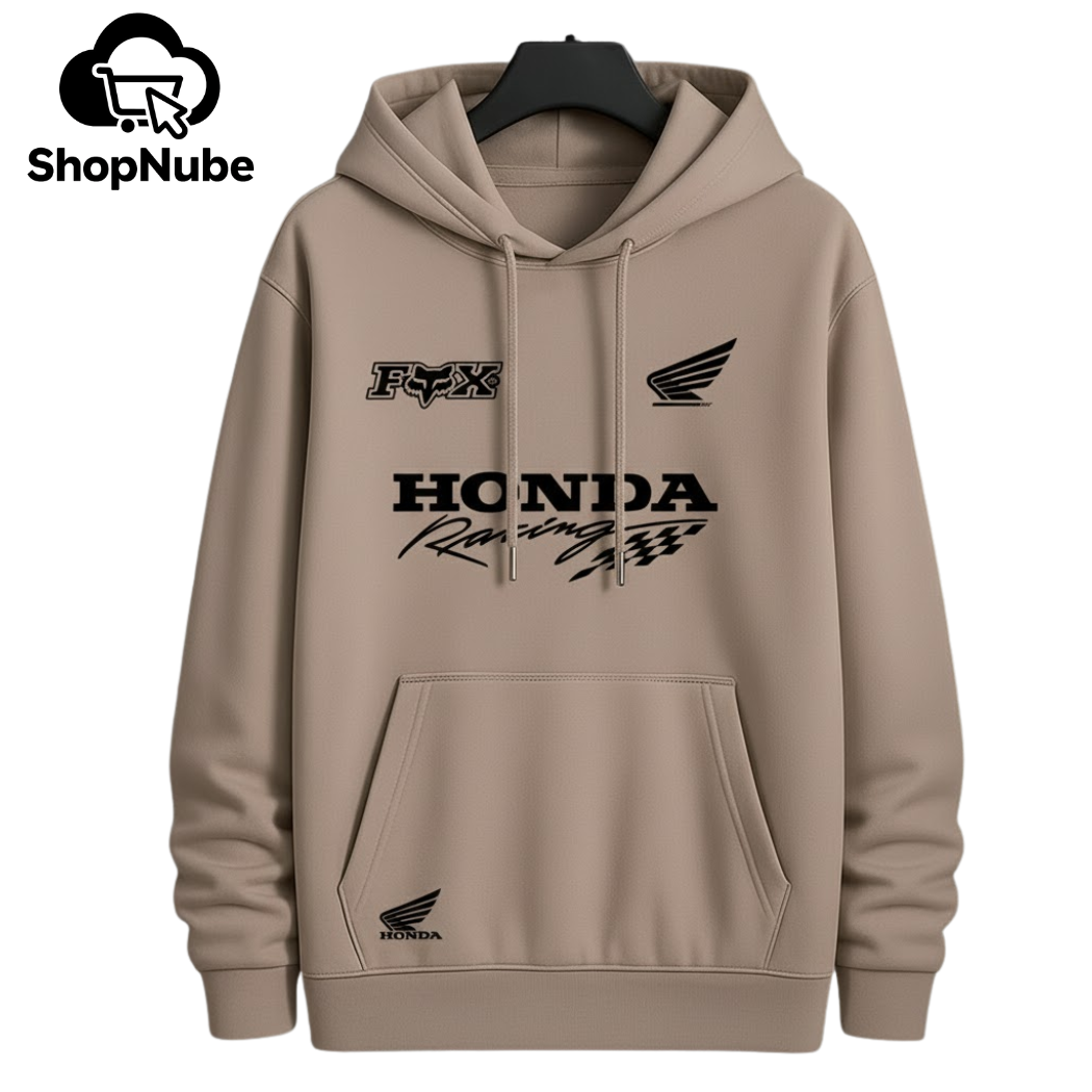 BUZO CON CAPOTA HONDA ESTAMPADO