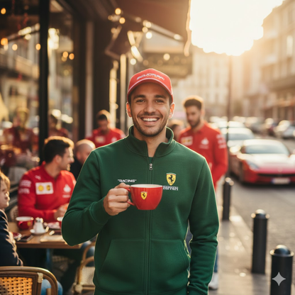 BUZO CUELLO ALTO FERRARI - BORDADO