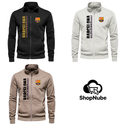 BUZO CUELLO ALTO BARCELONA BORDADO