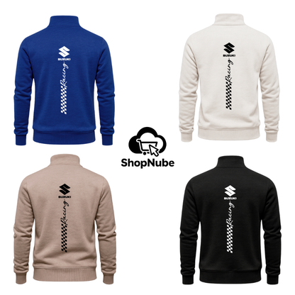 BUZO CUELLO ALTO SUZUKI ESTAMPADO