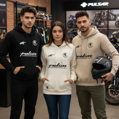 BUZO CON CAPOTA PULSAR ESTAMPADO