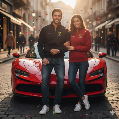 BUZO CUELLO ALTO FERRARI - BORDADO