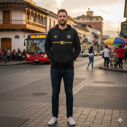 BUZO CON CAPOTA COLOMBIA EDICION 100 AÑOS