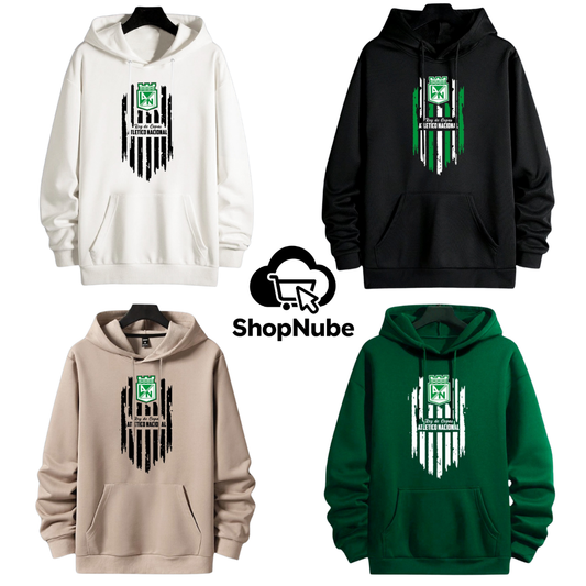 BUZO ATLÉTICO NACIONAL - ESTAMPADO FRANJAS