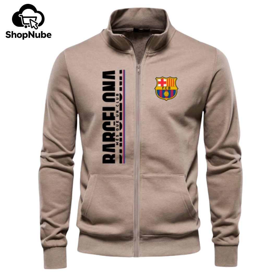 BUZO CUELLO ALTO BARCELONA BORDADO