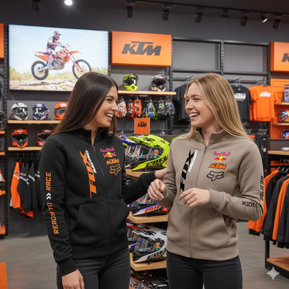 BUZO CUELLO ALTO KTM ESTAMPADO