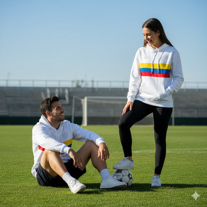 BUZO CON CAPOTA BANDERA DE COLOMBIA