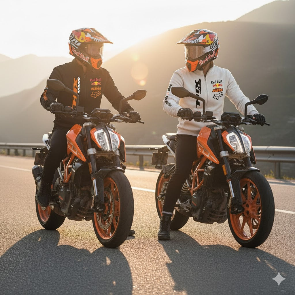 BUZO CUELLO ALTO KTM ESTAMPADO